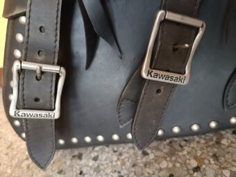 Originální kožené brašny Kawasaki - 11