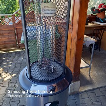 Plynové topidlo enders vulano 11 kW nerez - 11