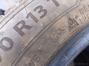 155/70 R13 zimní sada 5ks Barum 7mm - 11