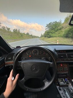 Mercedes w140 400 se mamut po nehodě - 11