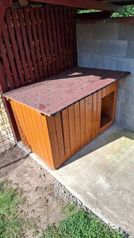 PSÍ BOUDA - NOVÁ,ZATEPLENÁ,165cm×115cm×106cm - 11