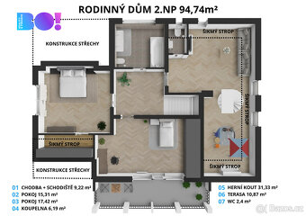 Prodej dvou rodinných vil + stavebního pozemku, Frýdlant nad - 11
