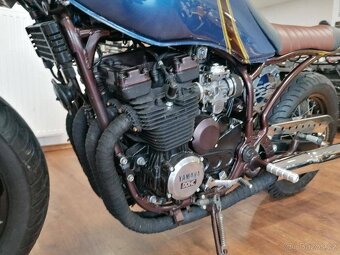 Yamaha XJ 600 CAFÉ RACER - STAVBA - 11