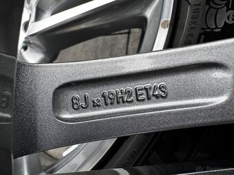 Originál alu kola Mercedes 5x112 R19 w213 zimní Michelin - 11