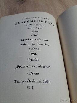 Zlatými řetězy, Konstantin Biebl - 11