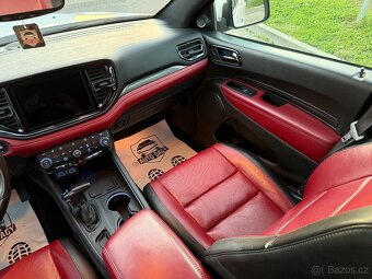 Dodge Durango R/T 5.7 V8 HEMI—2021–4x4—69.000km—červená kůže - 11