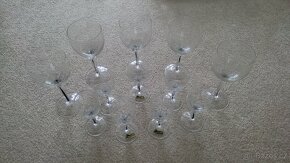 Exquisite 1960s Sada křišťálových sklenic na víno - 11