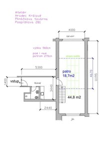 Pilnáčkova Továrna, designový loft 78,6 m2, 3NP s výtahem, r - 11
