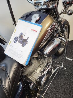 REZERVOVÁNO  Yamaha Virago XV 1100, rok výroby 1998 - 11