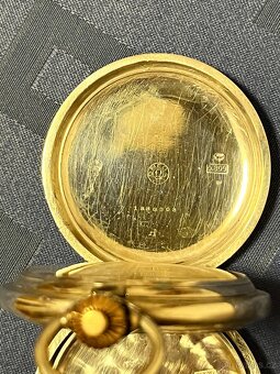 Kapesní stříbrné hodinky Omega, krásne a funkční - 11