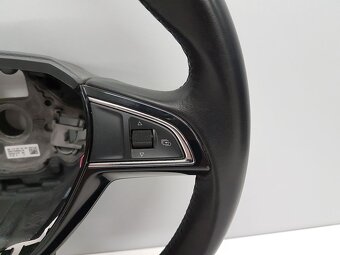 Tříramenný multifunk. volant Fabia III 5E0419091AG TOP stav - 11
