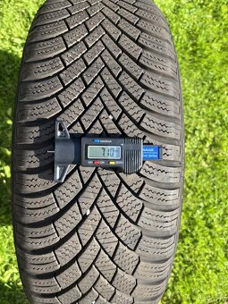 Sada ALU kola 6.5JX16 5X114.3 ET50 R16 + pneu zimní 205/60 - 11
