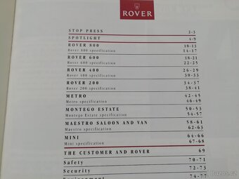 Rover - katalogy prospekty - 11