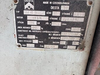 Vysokozdvižný vozík DESTA MV 12B - 11