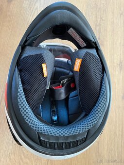 přilba/helma červená HONDA Arai Tour-X4, S, NOVÁ - 11