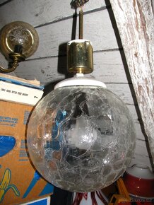 starý lustr koule - 11