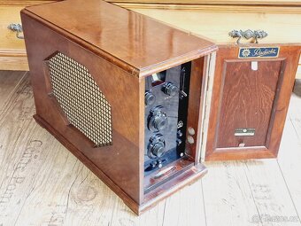 Starožitné rádio Radiola, 313V, SR, rok 1931 - 11