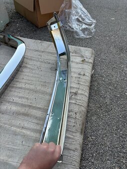 Škoda 100 110 narazniky novy chrom bez vyrezu - 11