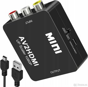 VHS ,DVD převodník z cinch výstupu do HDMI vstupu - 11