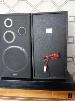 Gramofon se zesilovačem Tesla NZC 160 + 2x repro Philips - 11