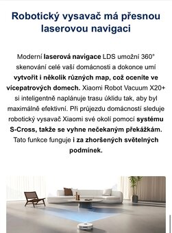 Robotický vysavač - Xiaomi robot vacuum X20+ - 11