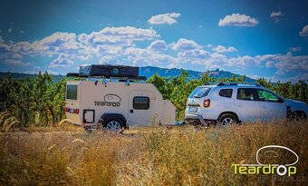 Minikaravan Teardrop - Edge, obytný přívěs do 750Kg - 11