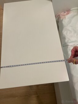 Noční stolík 2x Ikea bílé - 11