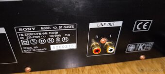 Hifi Tuner SONY - ST-SA 5 ES(1995-00),Champagne,gold,čti pop - 11