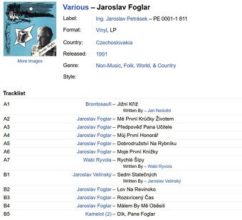 Gramofonové desky z cca 70. let a novější - 11