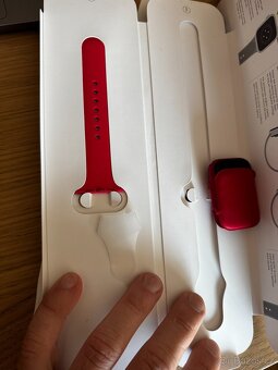 Apple watch 9 45mm red cellular | baterie 99% záruka 6/26 - 11