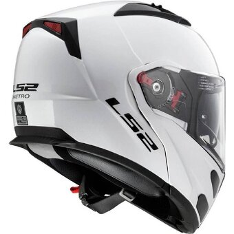 Helma moto LS2 FF324 METRO Gloss White vel.M - 11