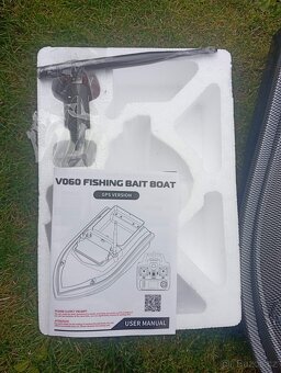 Zakrmovací, zavážecí loď s GPS, loďka na ryby až 160 pozic - 11