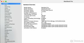 MacBook Pro 2019 i9 /16GB/1TB SSD, space grey - 11