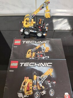 Lego  technic 42031 + 42027 pouštní závoďák - 11