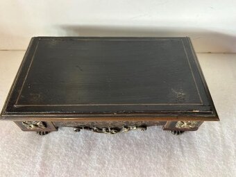 Stolní hodiny bule s konzolí - originál. - 11