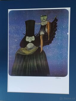 Adolf Born .Serigrafie Originální dílo. - 11