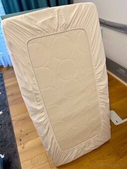 Na prodej dětská postýlka IKEA MYLLRA - modrá - 11