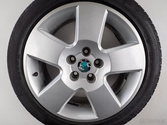 Škoda Superb - Originání 17" alu kola - Letní pneu - 11