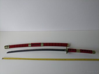 Samurajský meč Katana 105 cm, kov, replika - 11