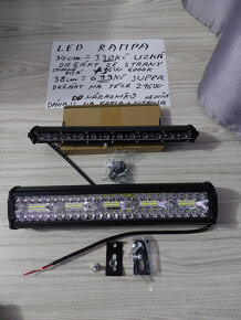 LED SUPER pracovní rampy délka od 10cm 27W  do 66cm  360w - 11