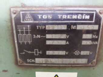 Prodám soustruh TOS Trenčín SV 18 R - 11