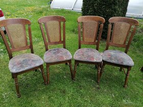 Prodám dřevěné židle originál holanský nabytek - 11