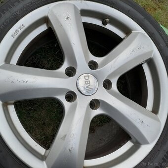 Litá kola R17, 205/50, zimní pneu, škoda, vw, audi - 11