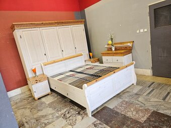 Ložnice postel s úložným prostorem Celodřevená - 11