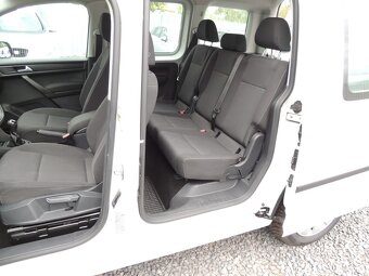 VW Caddy 2.0TDi,75kw,5míst,2018,ČR,2maj.2xšoupačky,-21%DPH - 11