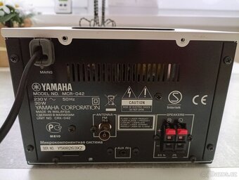 Yamaha MCR-042 + Yamaha NS-BP 200 + dálka - 11