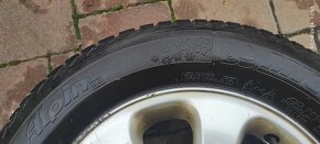 Kola 15, 4x hliník PEUGEOT,CITROEN ,zimní pneu 195/65R15 - 11