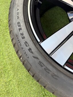 Originál alu kola Mercedes 5x112 R18 C-Class DVOUROZMĚR W206 - 11