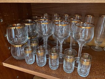 Sady starých skleniček - různé druhy - 11
