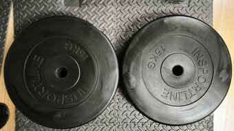 Tréninková lavice+vzpěračská tyč+závaží - 11